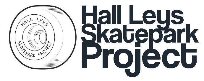 hall leys skatepark project logo
